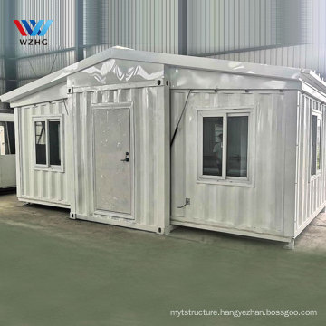 40ft 3 4 bedrooms prefabricated camp house a-frame house kit modulos cabin expandable container house luxury for sale